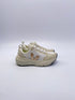 Veja runner small canary white platina alveomash beige goud